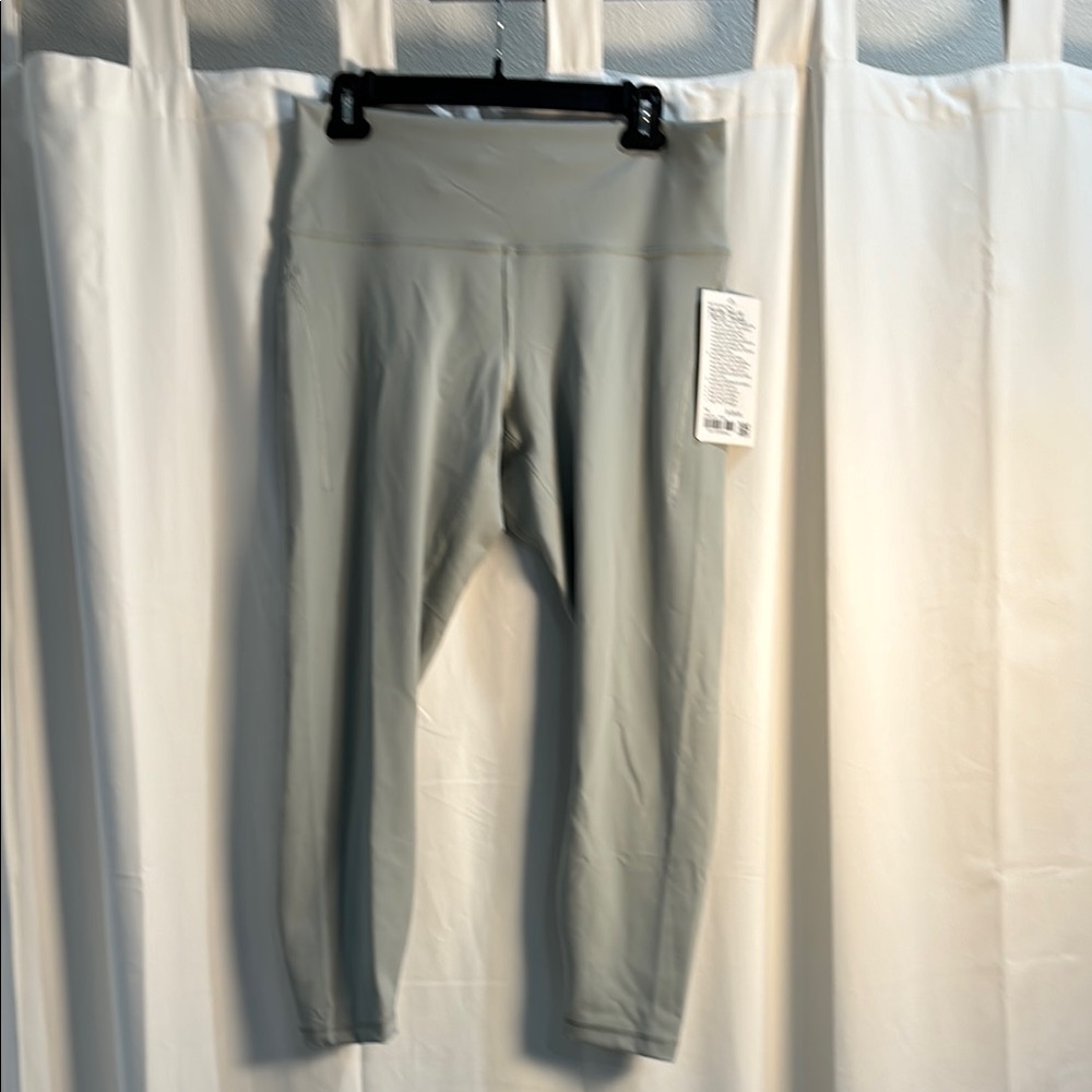 Lululemon Gray Leggings with Matte Finish